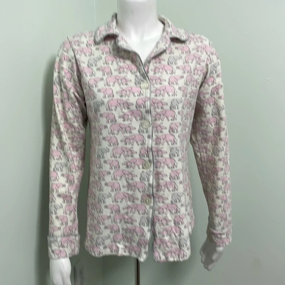 BedHead Pink Elephant Pajama Set Small